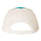 Richardson 112 Trucker Hat - Cyan / White