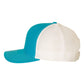Richardson 112 Trucker Hat - Cyan / White
