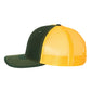 Richardson 112 Trucker Hat - Dark Green / Gold