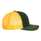 Richardson 112 Trucker Hat - Dark Green / Gold