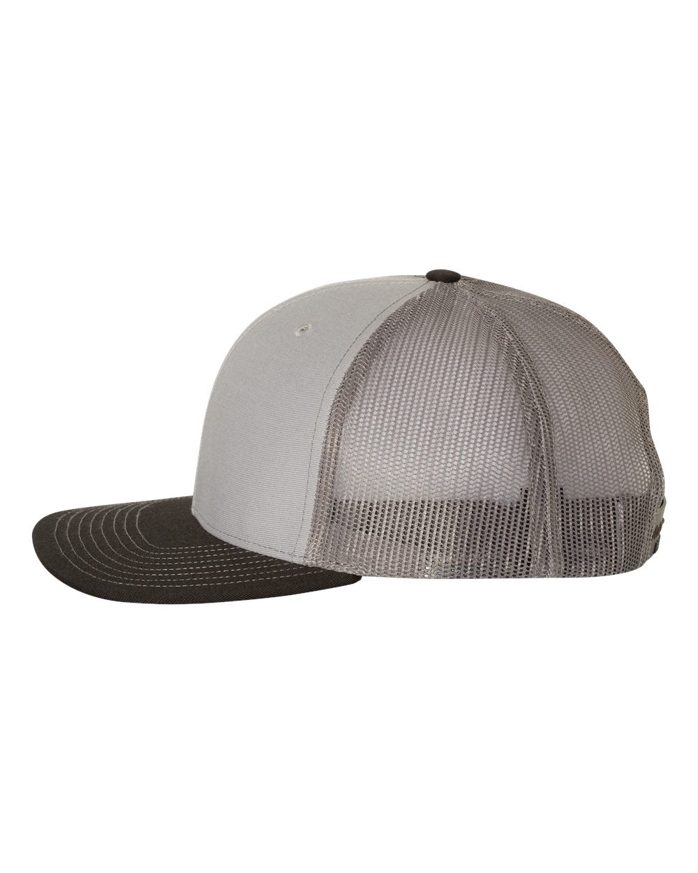 Richardson 112 Trucker Hat -Gray / Charcoal / Black