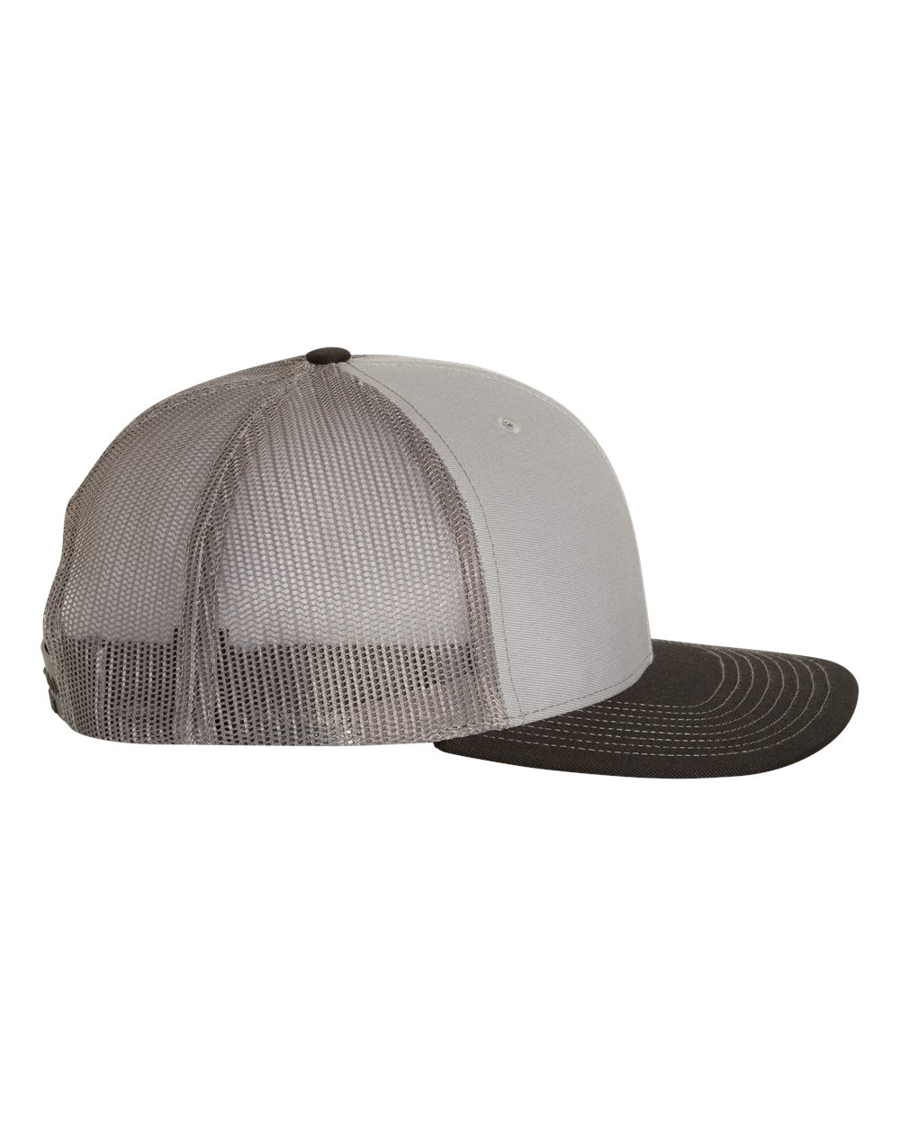 Richardson 112 Trucker Hat -Gray / Charcoal / Black