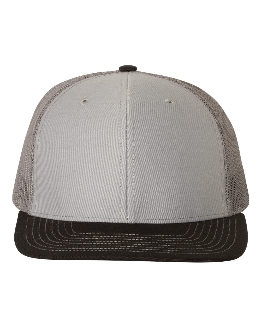 Richardson 112 Trucker Hat -Gray / Charcoal / Black