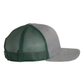 Richardson 112 Trucker Hat -Heather Gray / Charcoal / Dark Green
