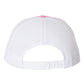 Richardson 112 Trucker Hat -Hot Pink / White