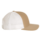 Richardson 112 Trucker Hat -Khaki / White