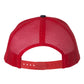 Richardson 112 Trucker Hat - Navy Blue / Red
