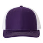 Richardson 112 Trucker Hat - Purple / White
