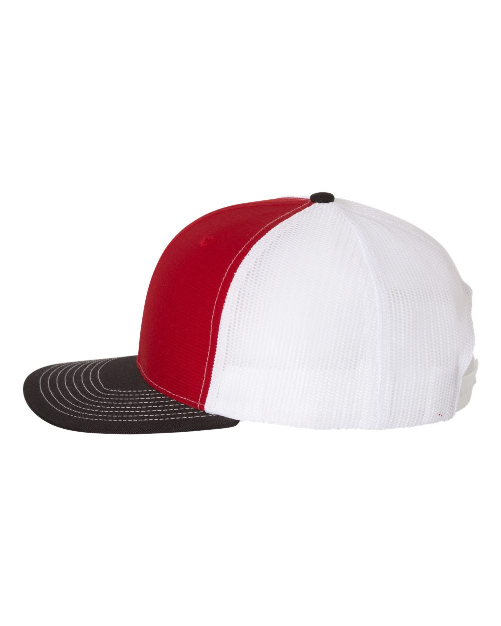 Richardson 112 Trucker Hat - Red / White / Black