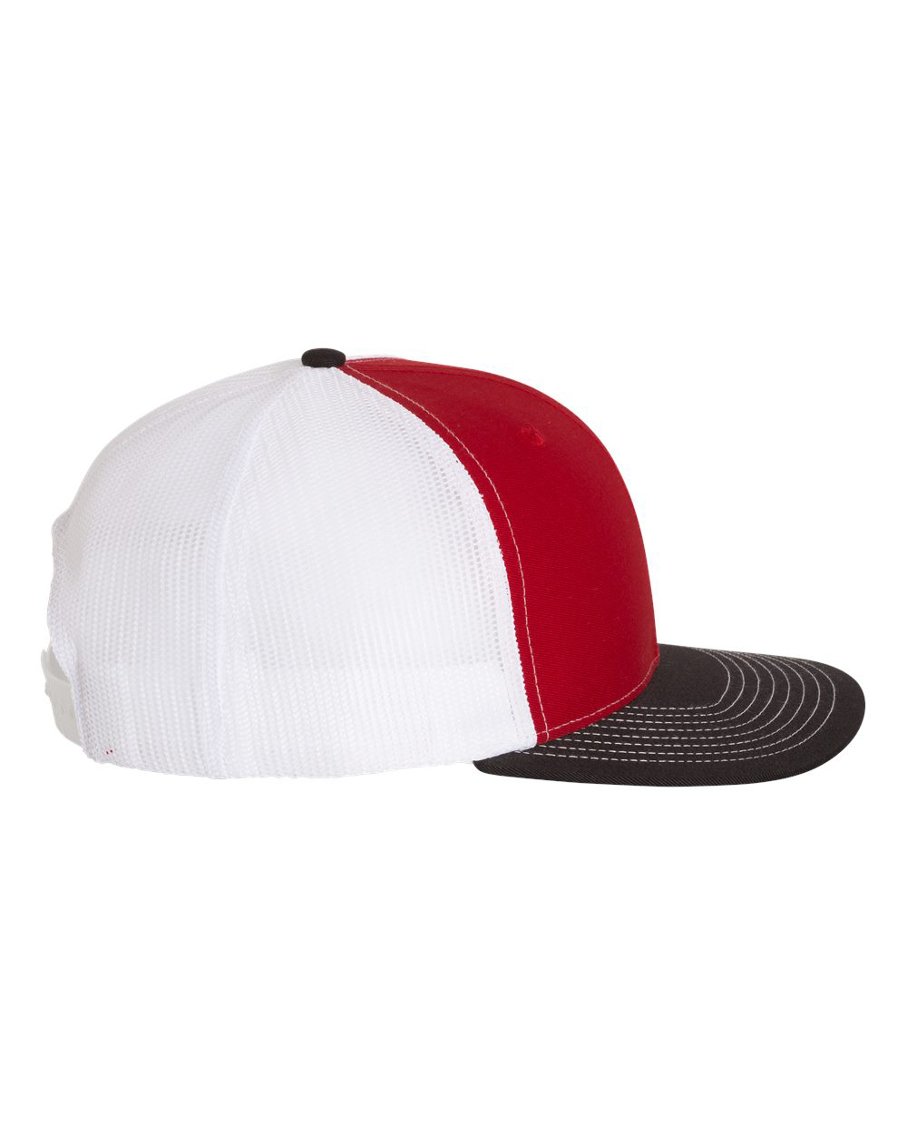 Richardson 112 Trucker Hat - Red / White / Black