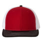Richardson 112 Trucker Hat - Red / White / Black