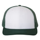 Richardson 112 Trucker Hat -White / Dark Green