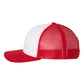 Richardson 112 Trucker Hat -White / Red