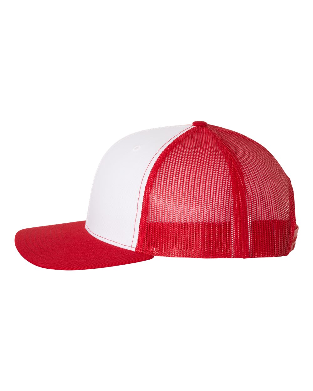 Richardson 112 Trucker Hat -White / Red