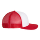 Richardson 112 Trucker Hat -White / Red