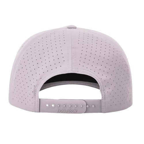 Richardson 355 Laser Perforated Performance Rope Hat - Lilac/White-Grey