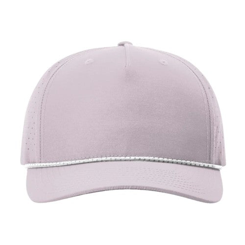 Richardson 355 Laser Perforated Performance Rope Hat - Lilac/White-Grey