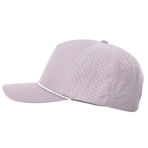 Richardson 355 Laser Perforated Performance Rope Hat - Lilac/White-Grey