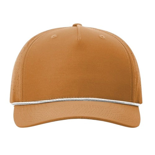 Richardson 355 Laser Perforated Performance Rope Hat - Clay/White-Black