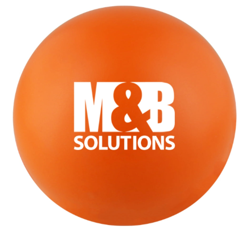 Round Stress Ball - Orange