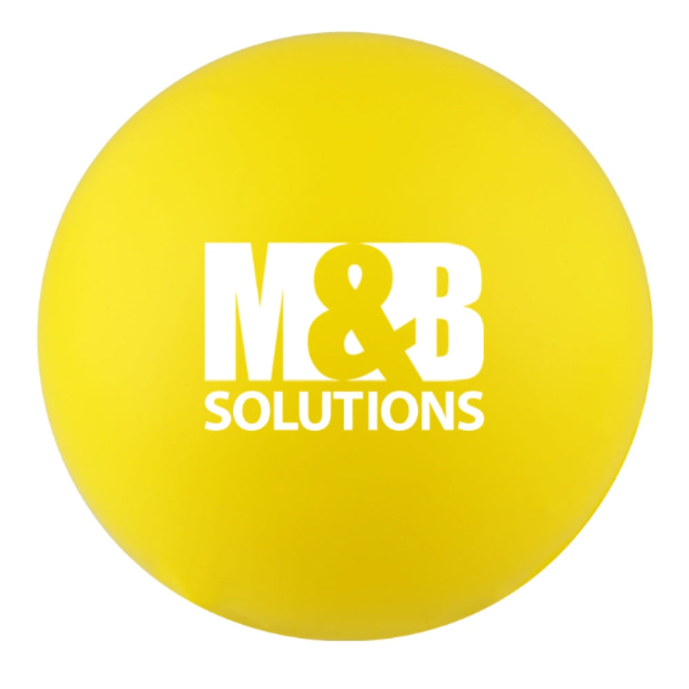 Round Stress Ball - Yellow