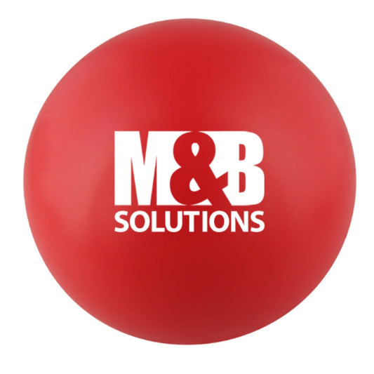 Round Stress Ball - Red