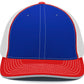 Pacific Headwear Trucker PacFlex Cap - Royal/White/Red