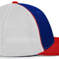 Pacific Headwear Trucker PacFlex Cap - Royal/White/Red