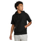 Champion® Reverse Weave® Short Sleeve Hooded Sweatshirt - Black