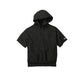 Champion® Reverse Weave® Short Sleeve Hooded Sweatshirt - Black