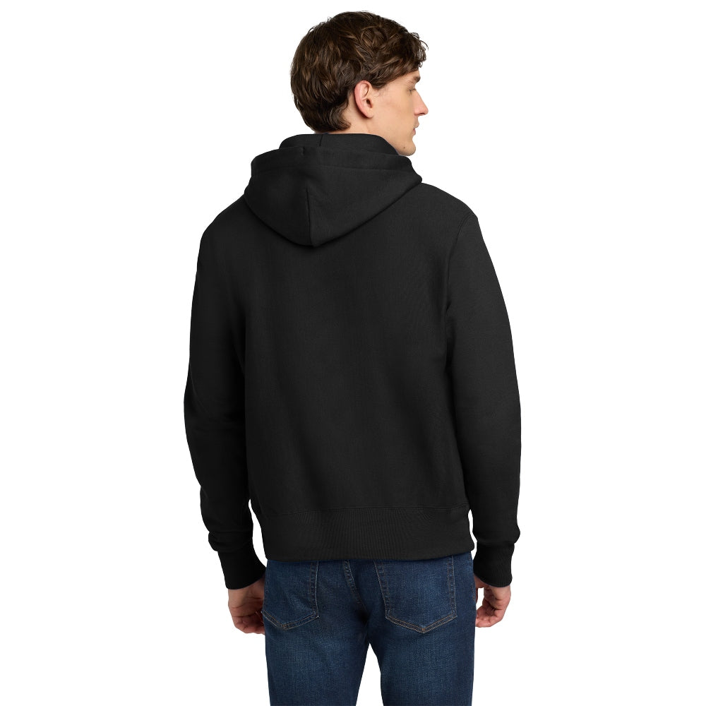 Champion® Reverse Weave® Hooded Sweatshirt - Black