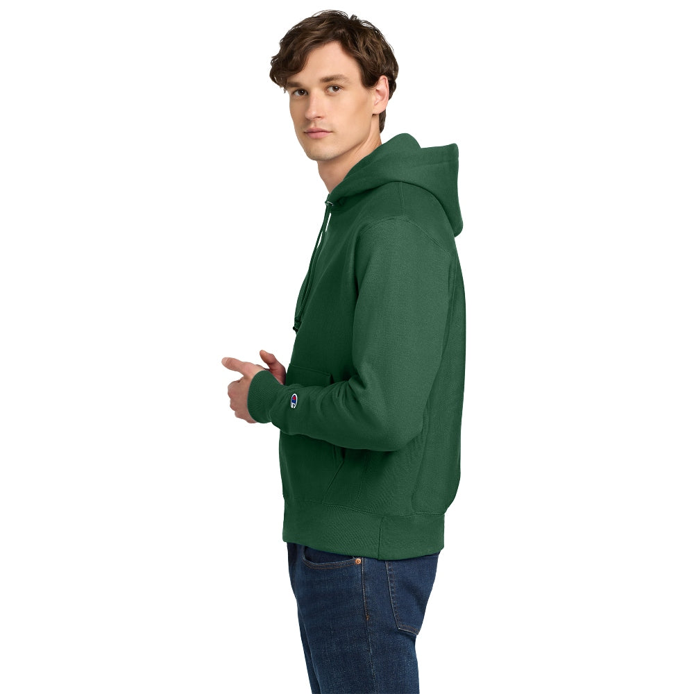 Champion® Reverse Weave® Hooded Sweatshirt - Dark Green