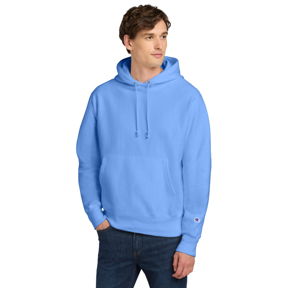 Champion® Reverse Weave® Hooded Sweatshirt - Light Blue