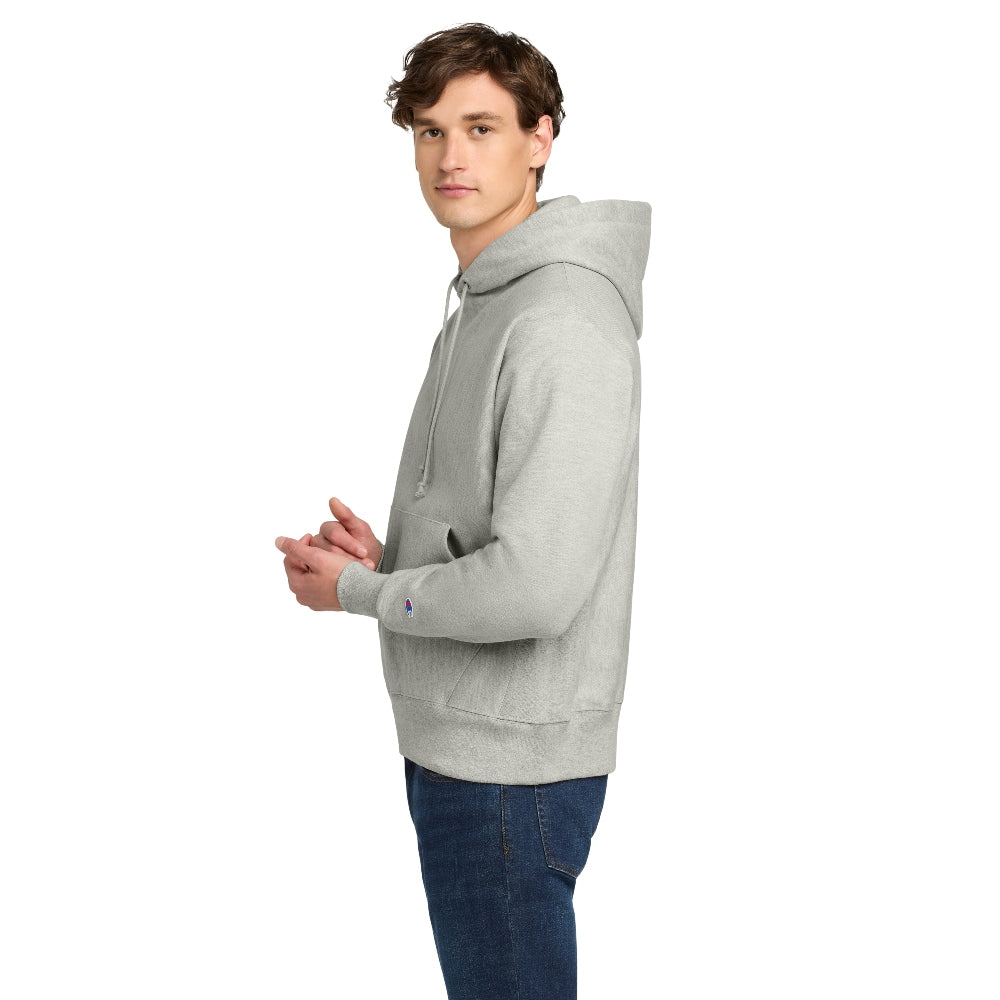 Champion® Reverse Weave® Hooded Sweatshirt - Oxford Grey