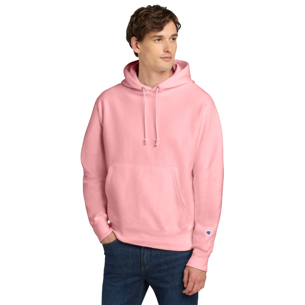 Champion® Reverse Weave® Hooded Sweatshirt - Pink Candy