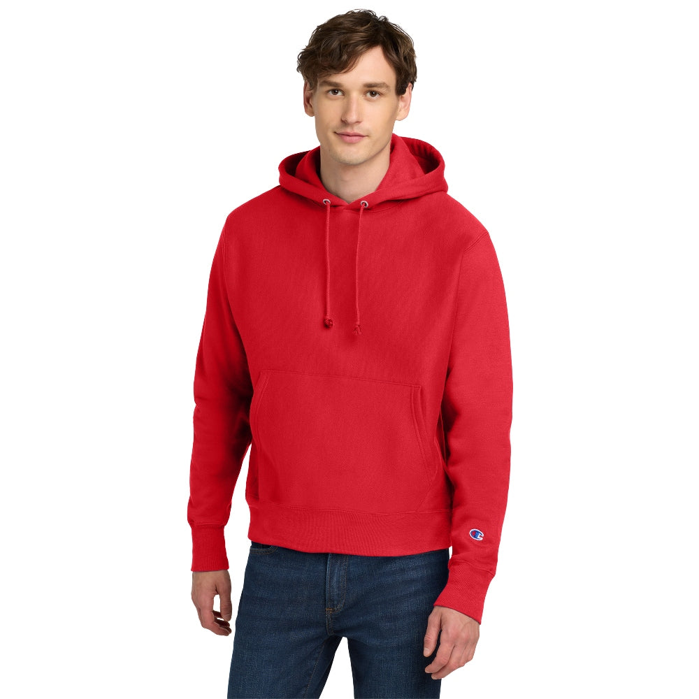 Champion® Reverse Weave® Hooded Sweatshirt - Red