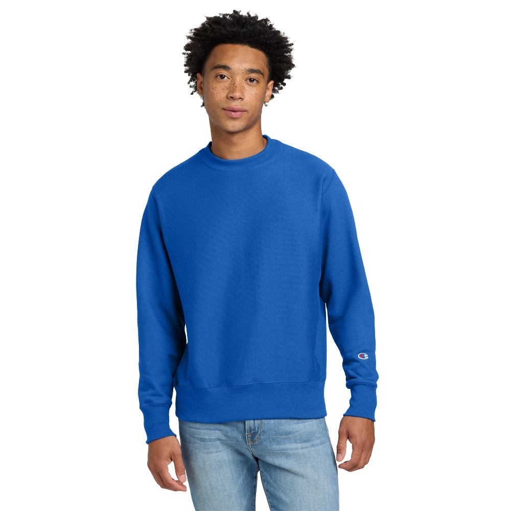 Champion® Reverse Weave® Crewneck Sweatshirt - Athletic Royal