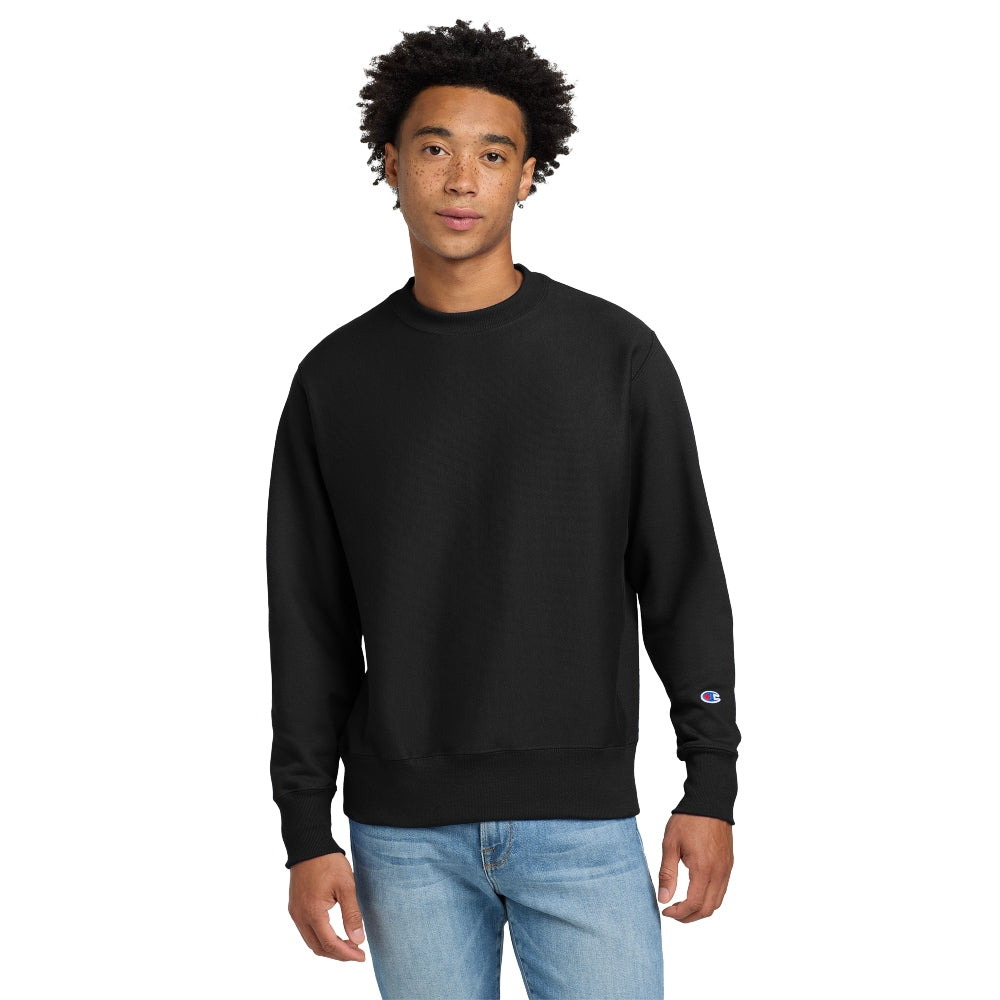 Champion® Reverse Weave® Crewneck Sweatshirt - Black
