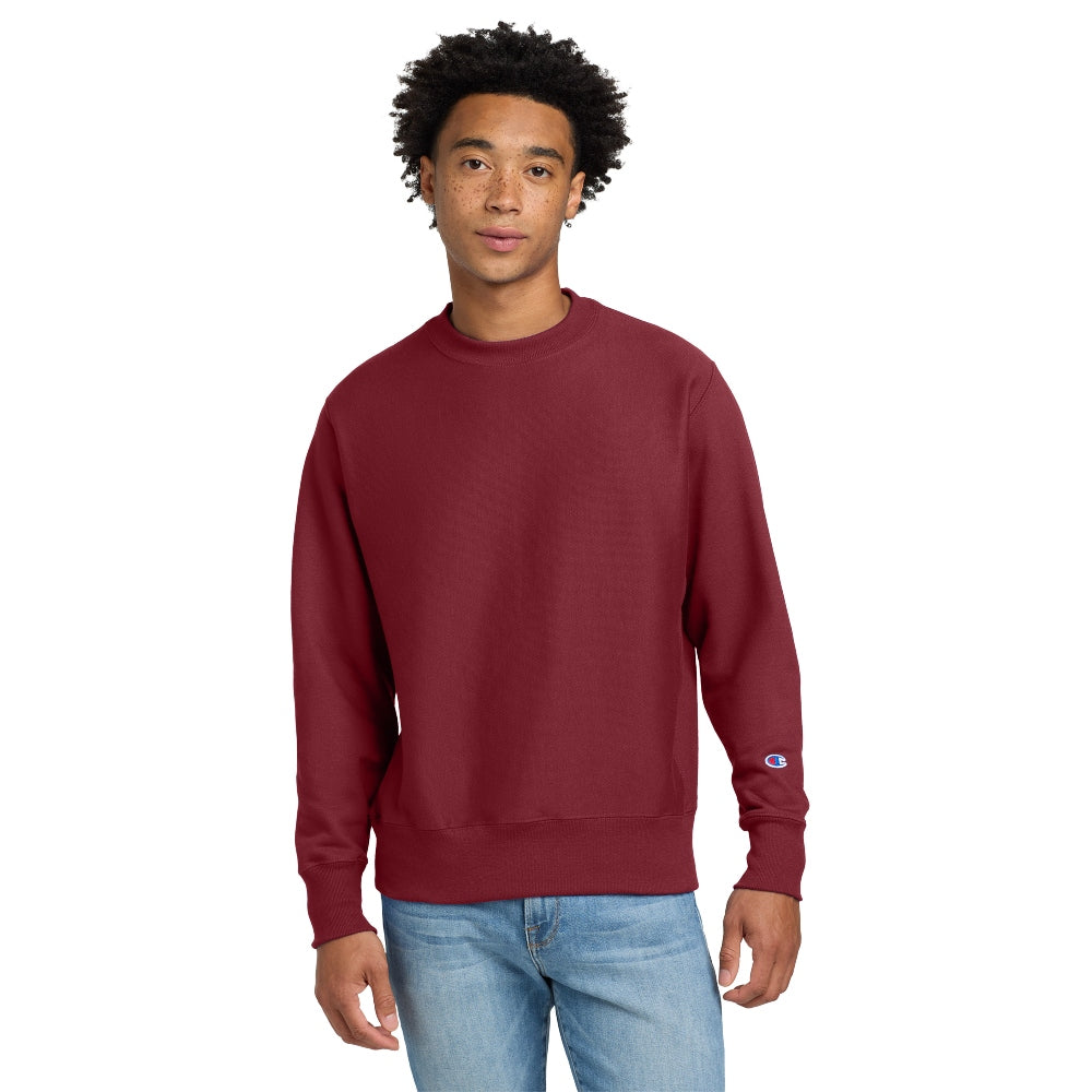 Champion® Reverse Weave® Crewneck Sweatshirt - Cardinal