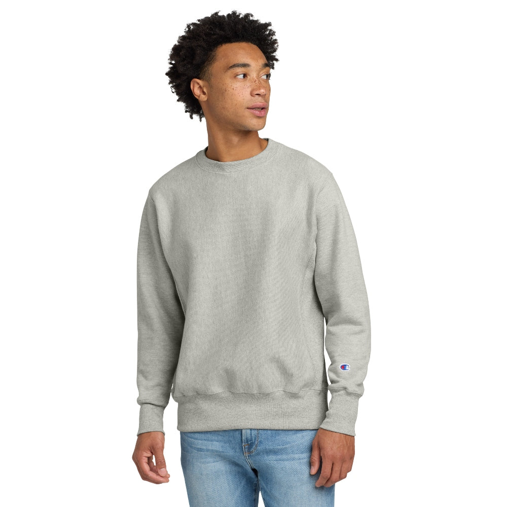 Champion® Reverse Weave® Crewneck Sweatshirt - Oxford Grey