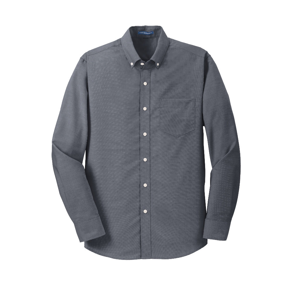 Port Authority® SuperPro™ Oxford Shirt - Black