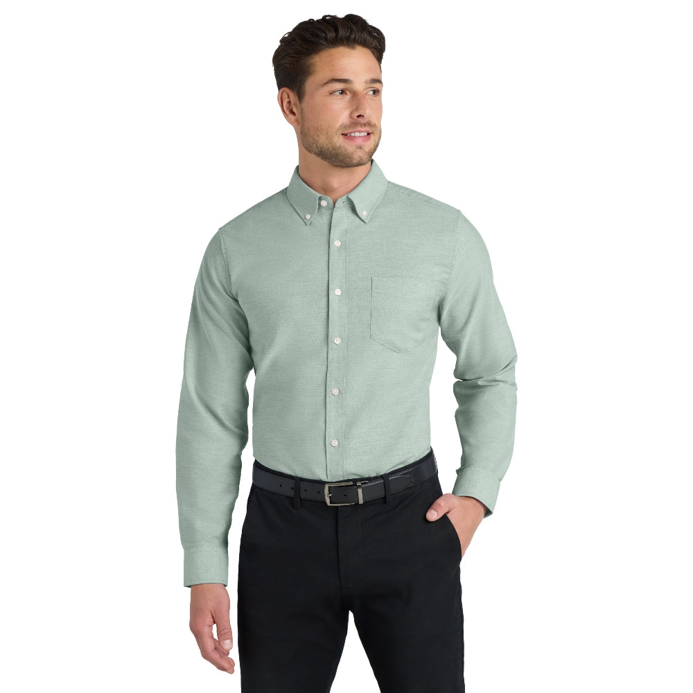 Port Authority® SuperPro™ Oxford Shirt - Green
