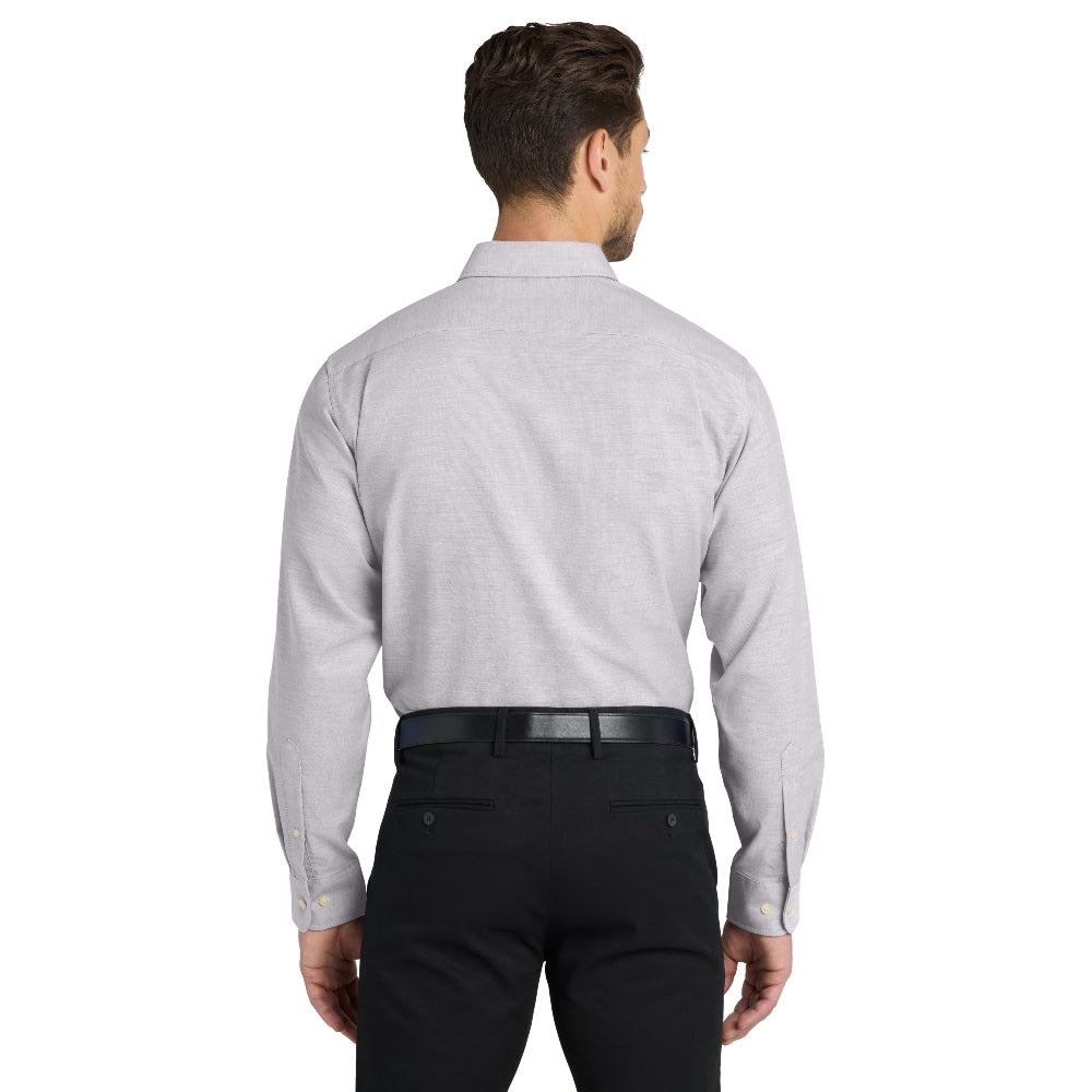 Port Authority® SuperPro™ Oxford Shirt - Gusty Grey