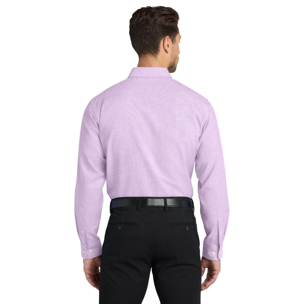 Port Authority® SuperPro™ Oxford Shirt - Soft Purple