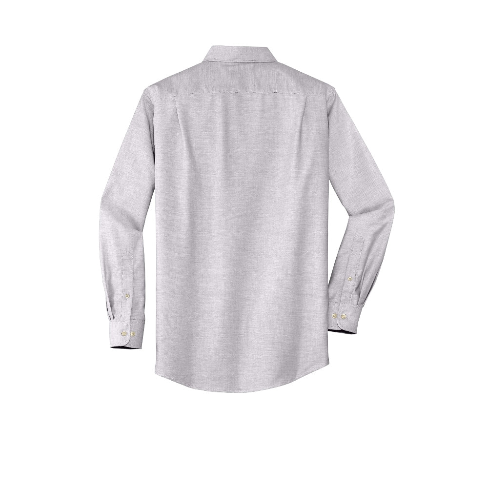 Port Authority® SuperPro™ Oxford Shirt - Gusty Grey