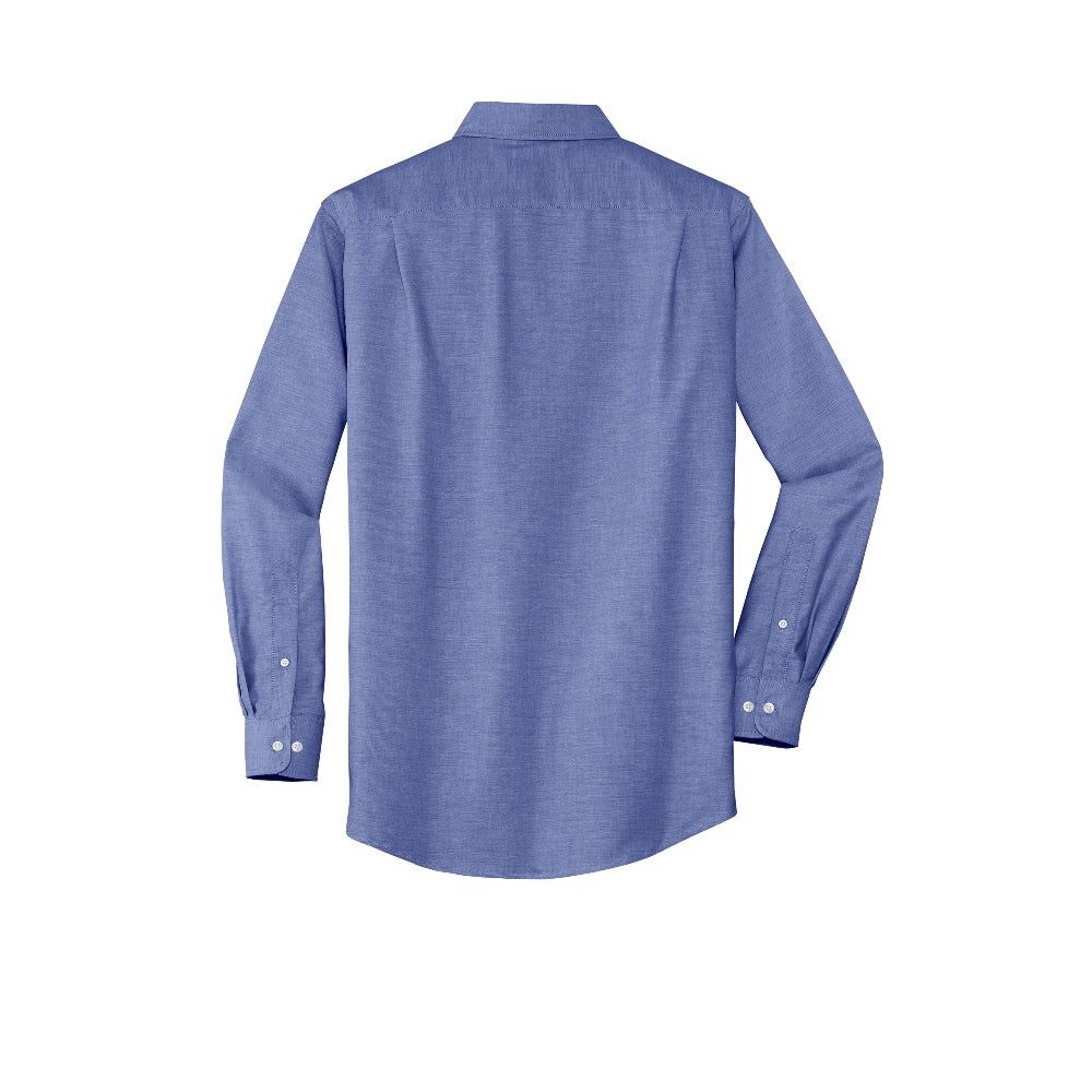 Port Authority® SuperPro™ Oxford Shirt - Navy