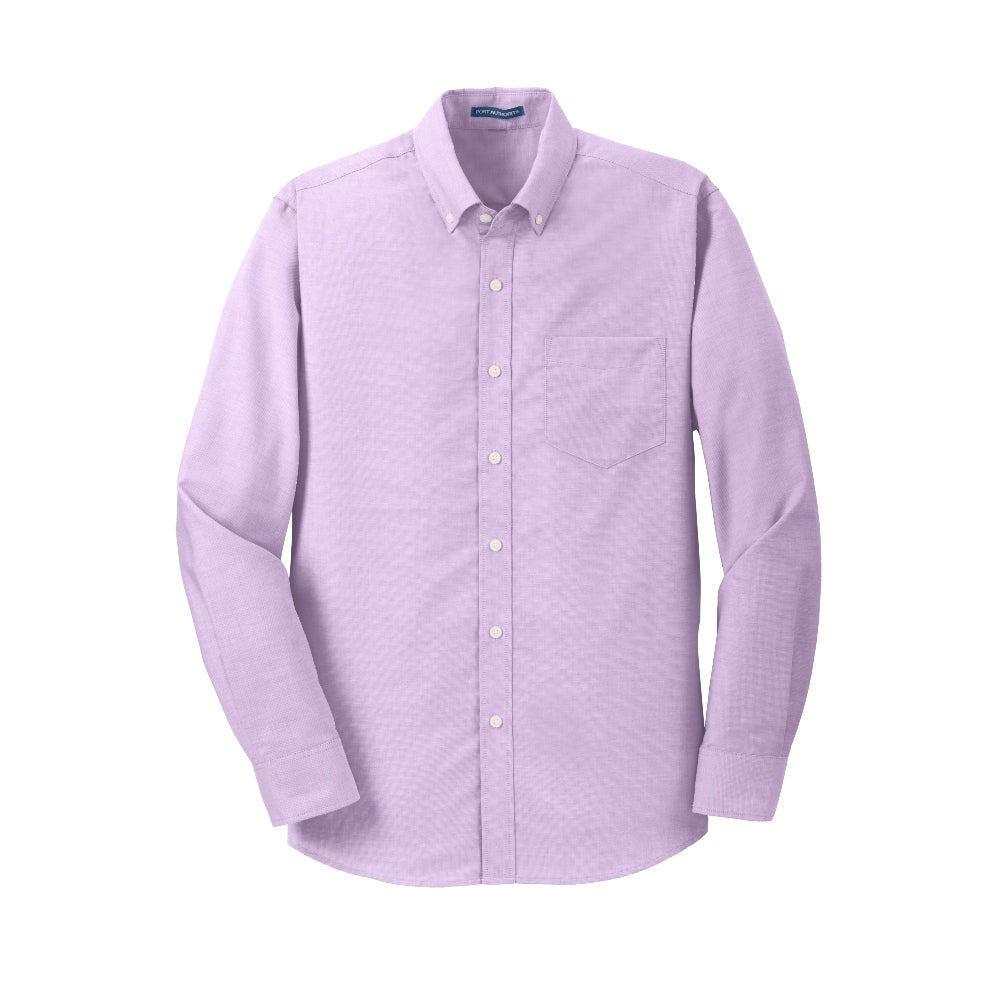 Port Authority® SuperPro™ Oxford Shirt - Soft Purple
