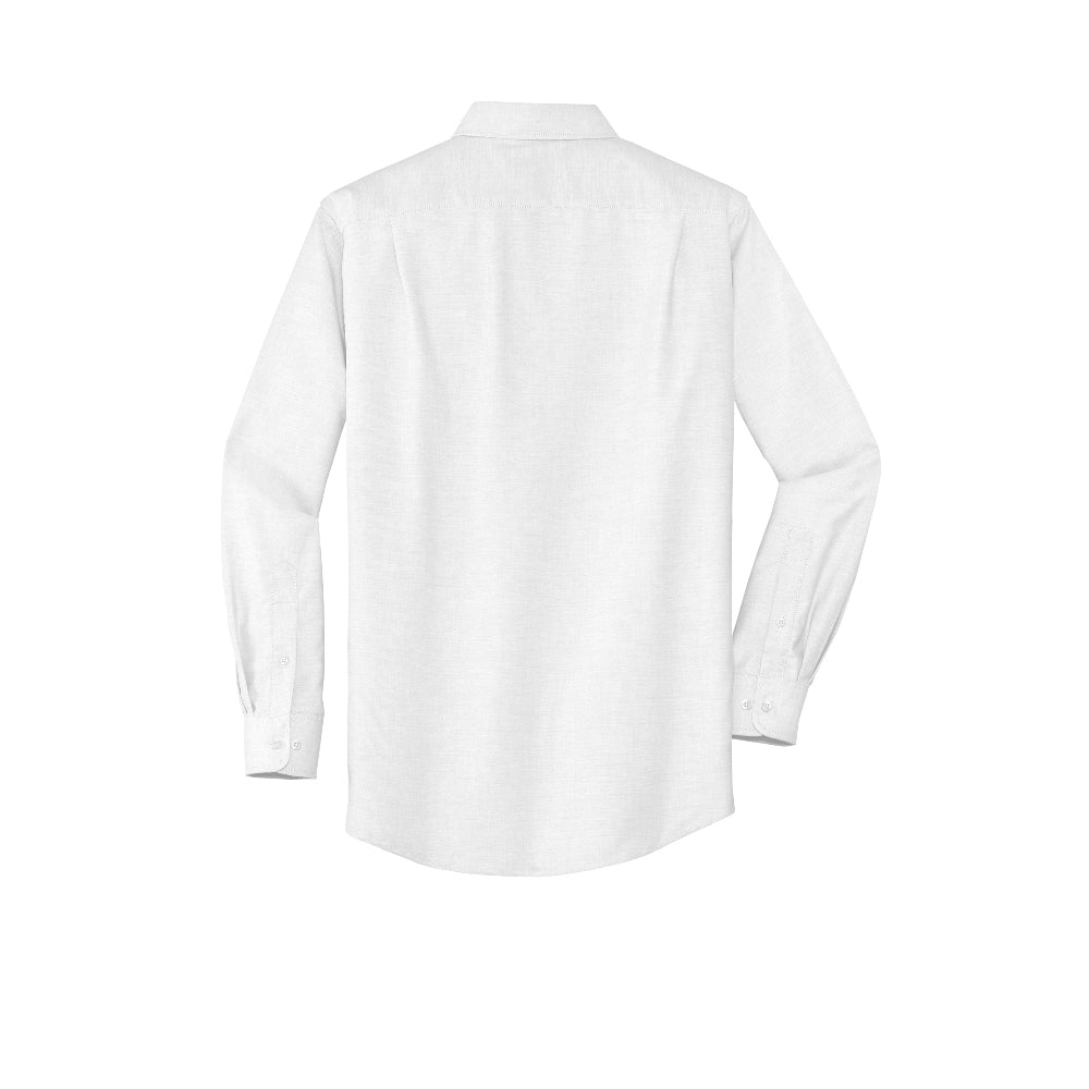 Port Authority® SuperPro™ Oxford Shirt - White