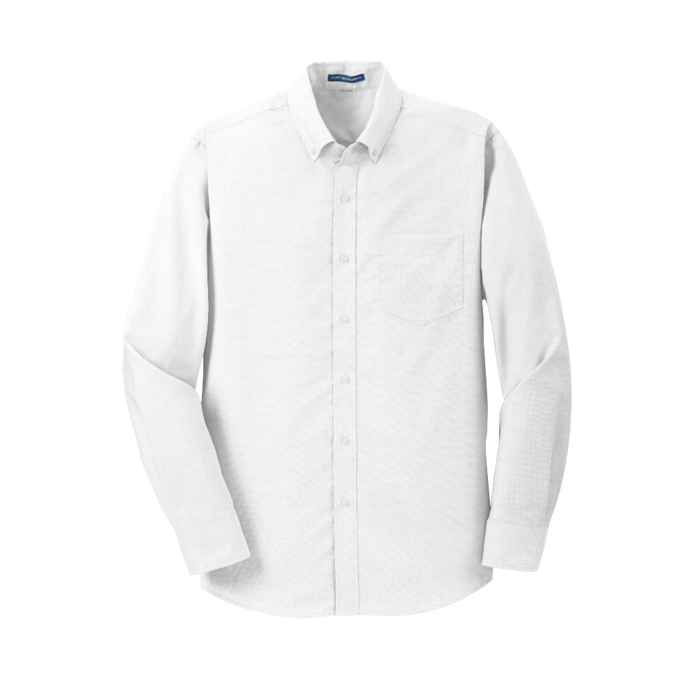 Port Authority® SuperPro™ Oxford Shirt - White