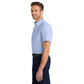 Port Authority® Short Sleeve SuperPro™ Oxford Shirt - Oxford Blue